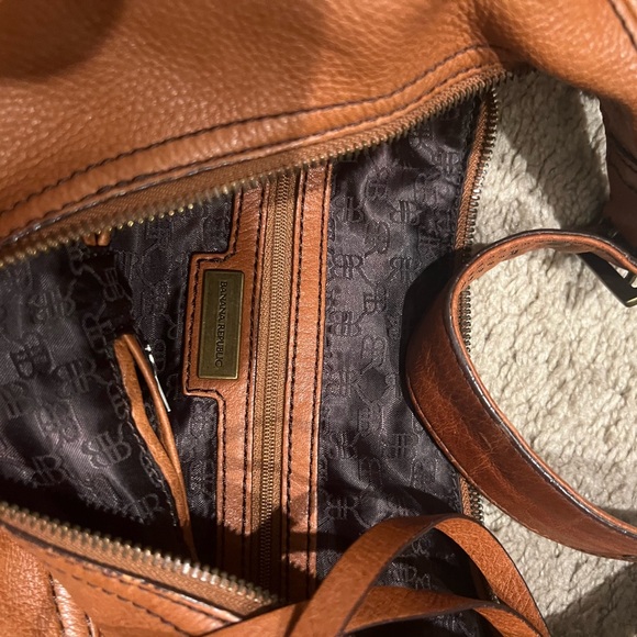 Banana Republic Brown Hobo Bag with Rich Leather - Picture 9 of 12